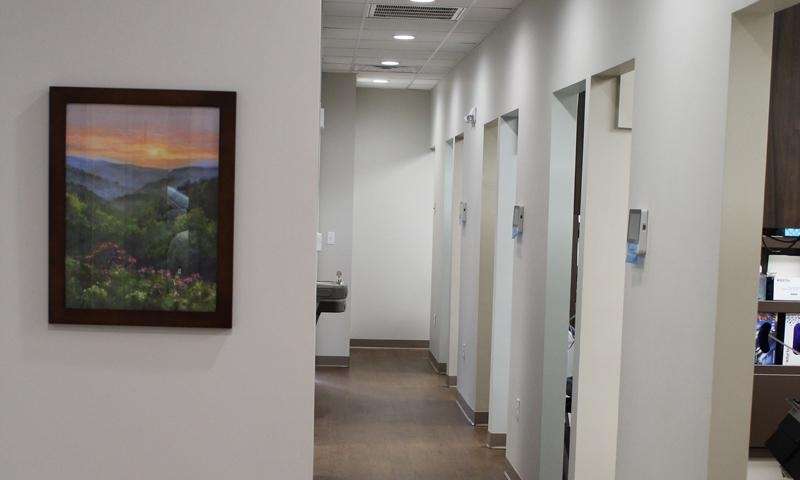 Hallway in McDonald Family Dentistry